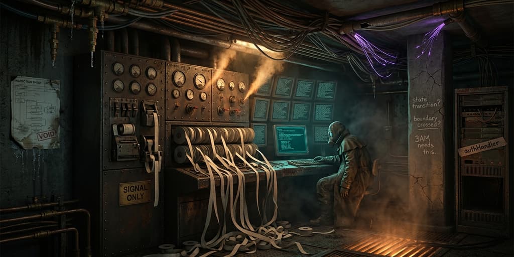 Production logging: from noise to signal