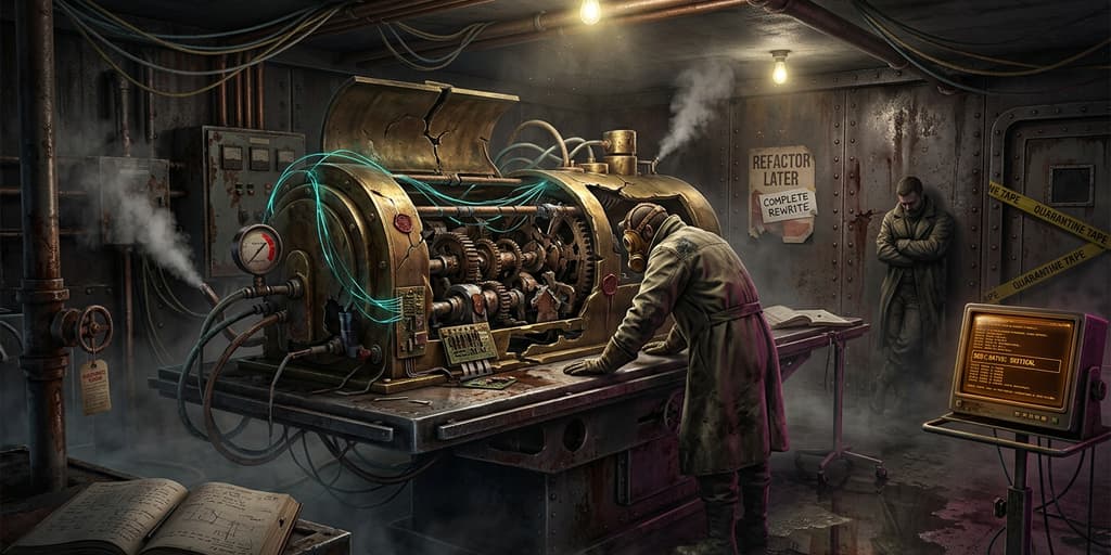 The architecture autopsy: when 'we'll refactor later' becomes 'we need a complete rewrite'